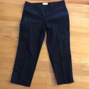 Talbots Black Cropped Pants